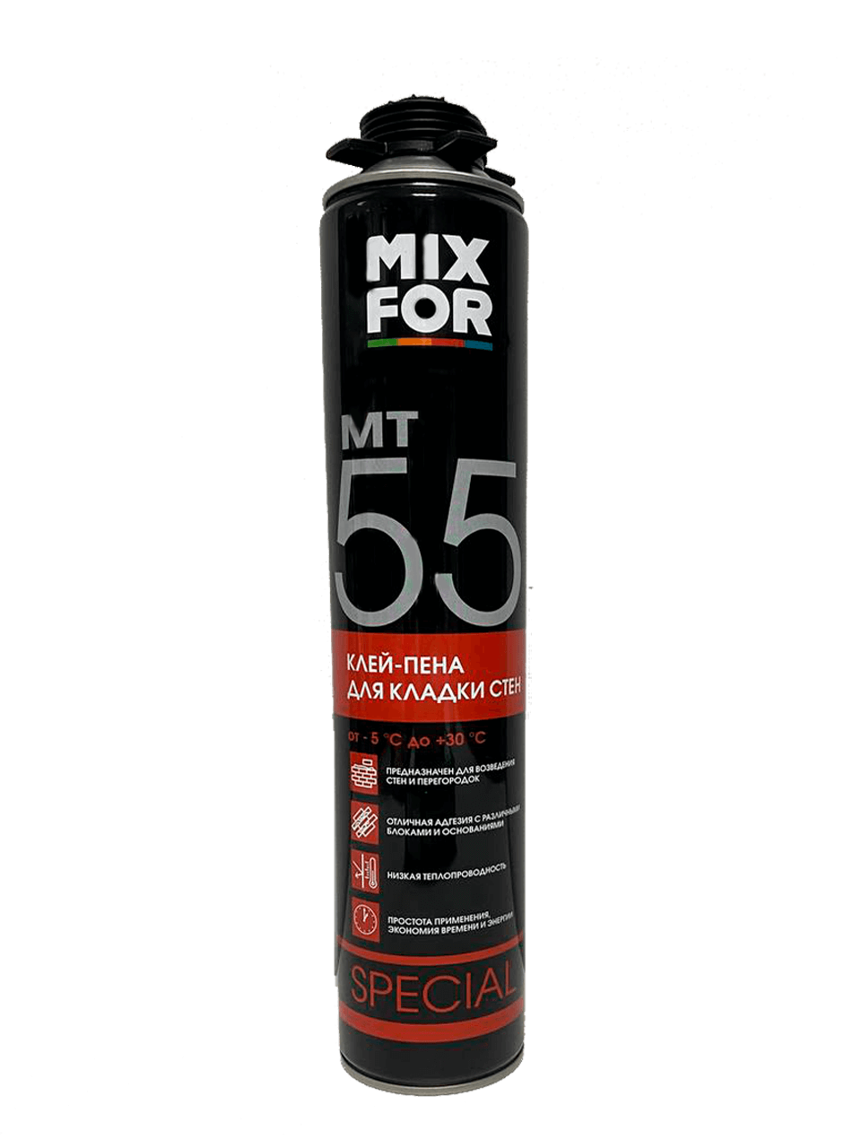 Клей-пена для кладки стен MIXFOR MT55